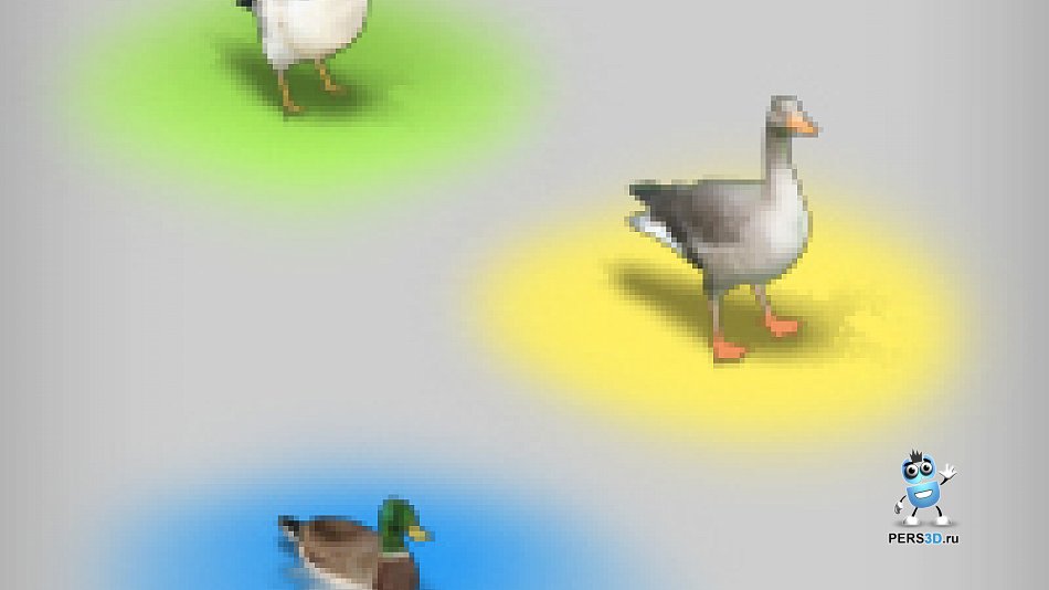 Превью животных для фермы.