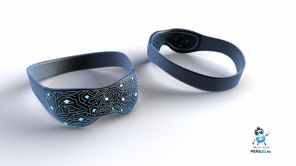 Дизайн и визуализация очков для спокойного сна.