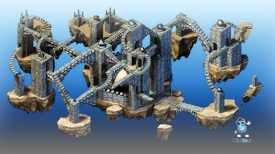 Локация - волшебный замок Терот 1